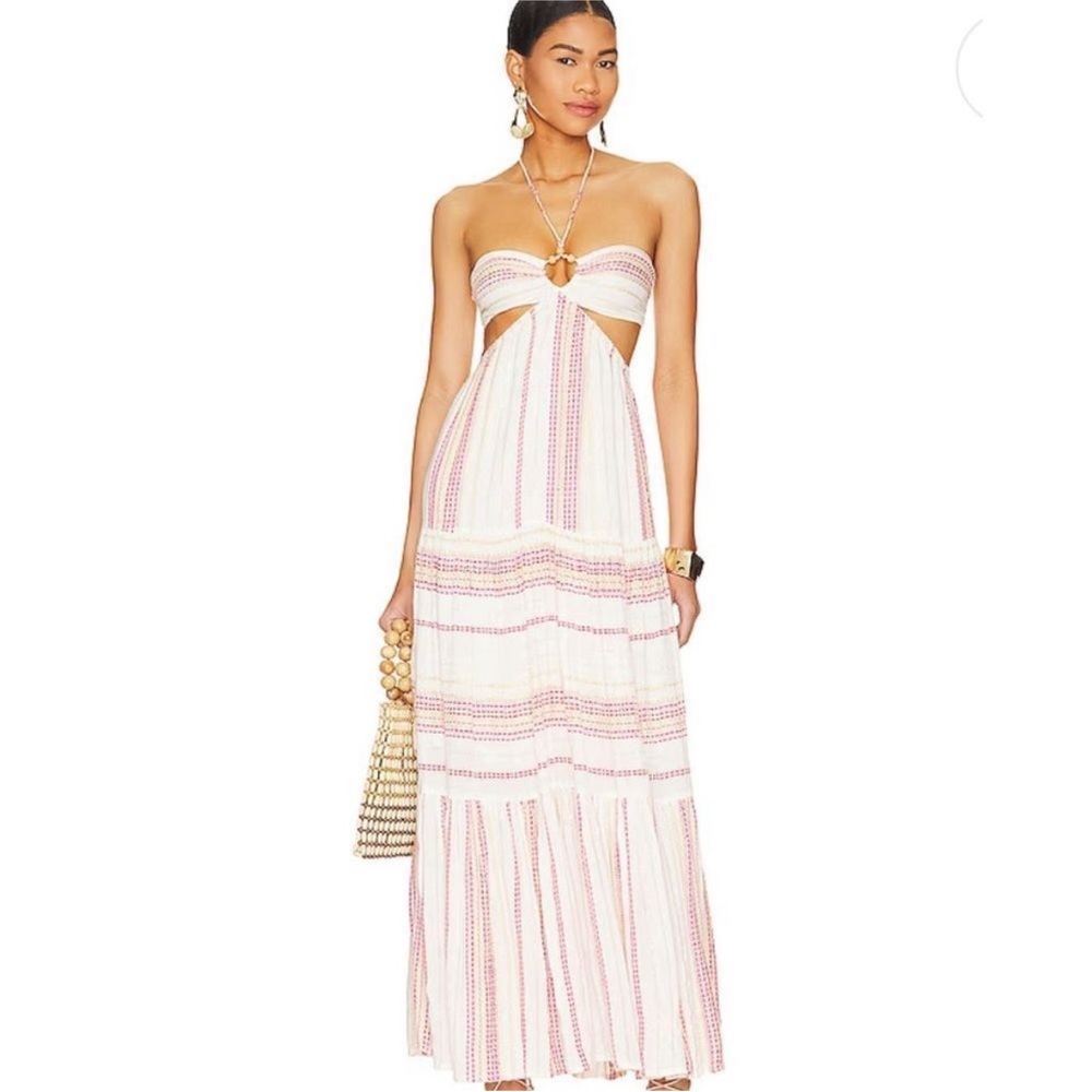 L*Space Strapless Maxi Dress